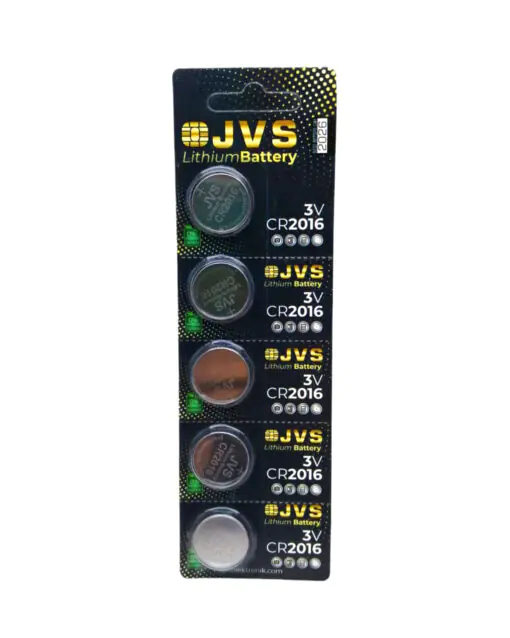 JVS CR2016 3V PARA PİLİ 5Lİ KART