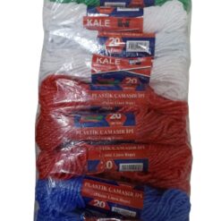 KALE Plastik Çamaşır ipi 20 Metre 24 Adet