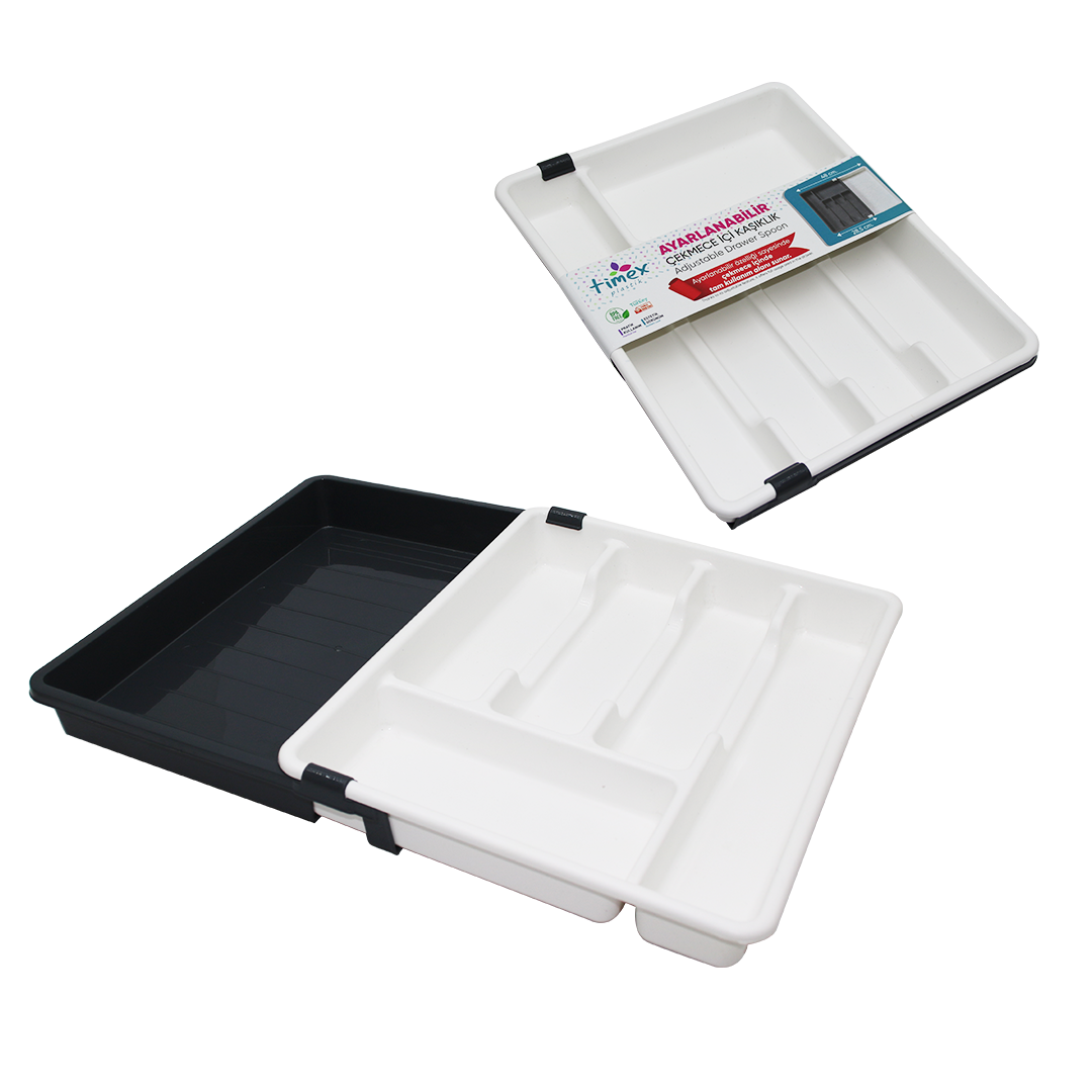 KAYAR KAŞIKLIK AYARLANABİLİR ÇEKMECE İÇİ  48X28,5CM