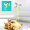 Kelebek Model Elastik Kendinden Yapışkanlı Kedi Oyun Oltası