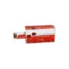 KIRMIZI SU KALP - YILDIZ DİKDÖRTGEN MİKA ŞİŞE YÜZEN BATMAYAN DEKORATİF BİBLO AKVARYUM4.2X6.4X17CM