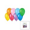 KLASİK RENKLİ BALON 7 İNÇ - 19CM - 100PCS