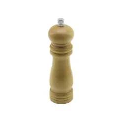 KÜÇÜK= ÇAP: 4.5CM - UZUNLUK: 15CM AHŞAP TUZ - BAHARAT ÖĞÜTÜCÜ