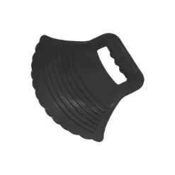 MANGAL YELPAZESİ  SİYAH PLASTİK   23X29CM