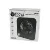 MASA ÜSTÜ VANTİLATÖR FAN=22CM 3 KADEME HIZ 40W  3 PERVANE  SİYAH PLS.STAND=28X27X13CM TR-516