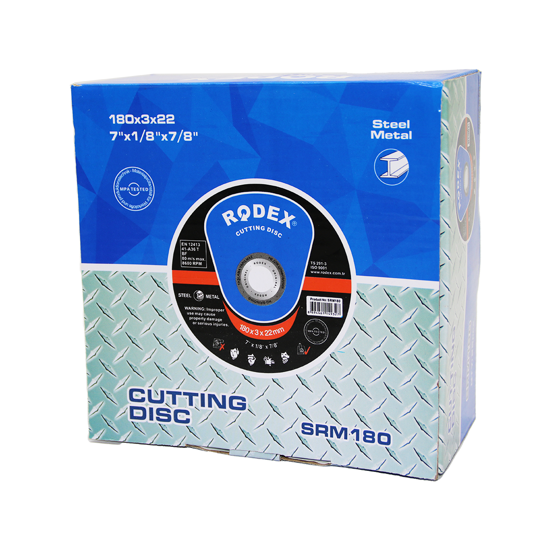 METAL KESİCİ DİSK 180X3X22MM FOR METAL