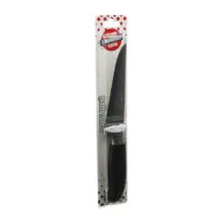 NO-1 BİLEZİKLİ KASAP ET BIÇAK - KURBAN RENKLİ PLASTİK KAYMAZ SAPLI %100 EL İŞÇİLİK