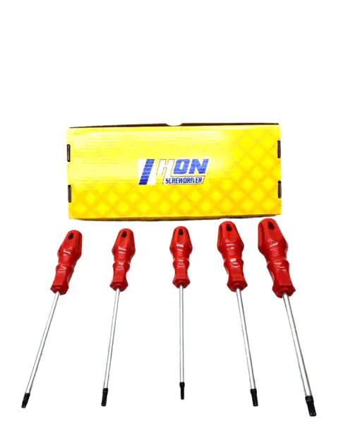 TORNAVİDA 5 PARÇA  TORK TORX TORNAVİDA SETİ