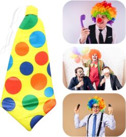 Palyaço Kravatı Lastikli Geniş Kesim 17x37 cm
