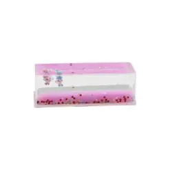 PEMBE SU HAYVAN - YILDIZ D.GEN MİKA YÜZEN BATMAYAN DEKORATİF BİBLO AKVARYUM4.7X13.6X4.5CM