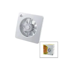 PLASTİK ASPİRATÖR 150 6İNÇ BANYO TUVALET HAVALANDIRMA ASPİRATÖRÜ 20W 320M3/H EBT-150