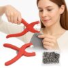 Plastik Çıt Çıt Pensi–Kıyafet, Bebek Önlüğü, Gömlek ve Tekstil Ürünleri İçin Çıtçıt Takma Aleti