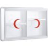 PLASTİK ECZA DOLABI 35x50x10cm