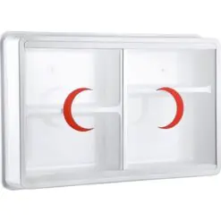 PLASTİK ECZA DOLABI 35x50x10cm