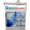 POLYESTER ÇİFT KANAT SU İTİCİ BANYO PERDESİ 90X200CM