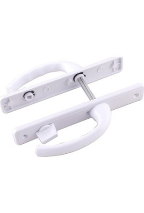 POŞETLİ BANYO-WC - KİLİTLİ BEYAZ PVC KAPI KOLU