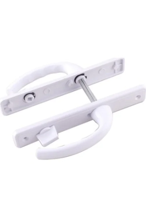 POŞETLİ BANYO-WC - KİLİTLİ BEYAZ PVC KAPI KOLU