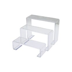 POŞETLİ 3 BOY MERDİVEN TEŞHİR AYAK YÜKSEKLİK: 6-11.5-16.5CM DERiNLİK: 6.5CM EN: 19.5-20.5-21.5CM