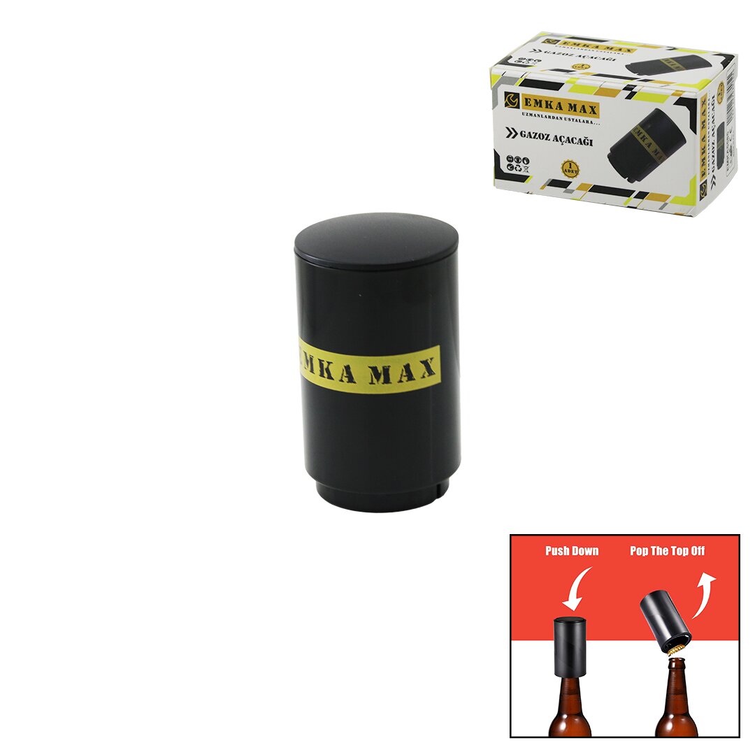 PRATİK KAPAK AÇACAK ŞİŞE KAPAĞINA TAK = BAS-BIRAK