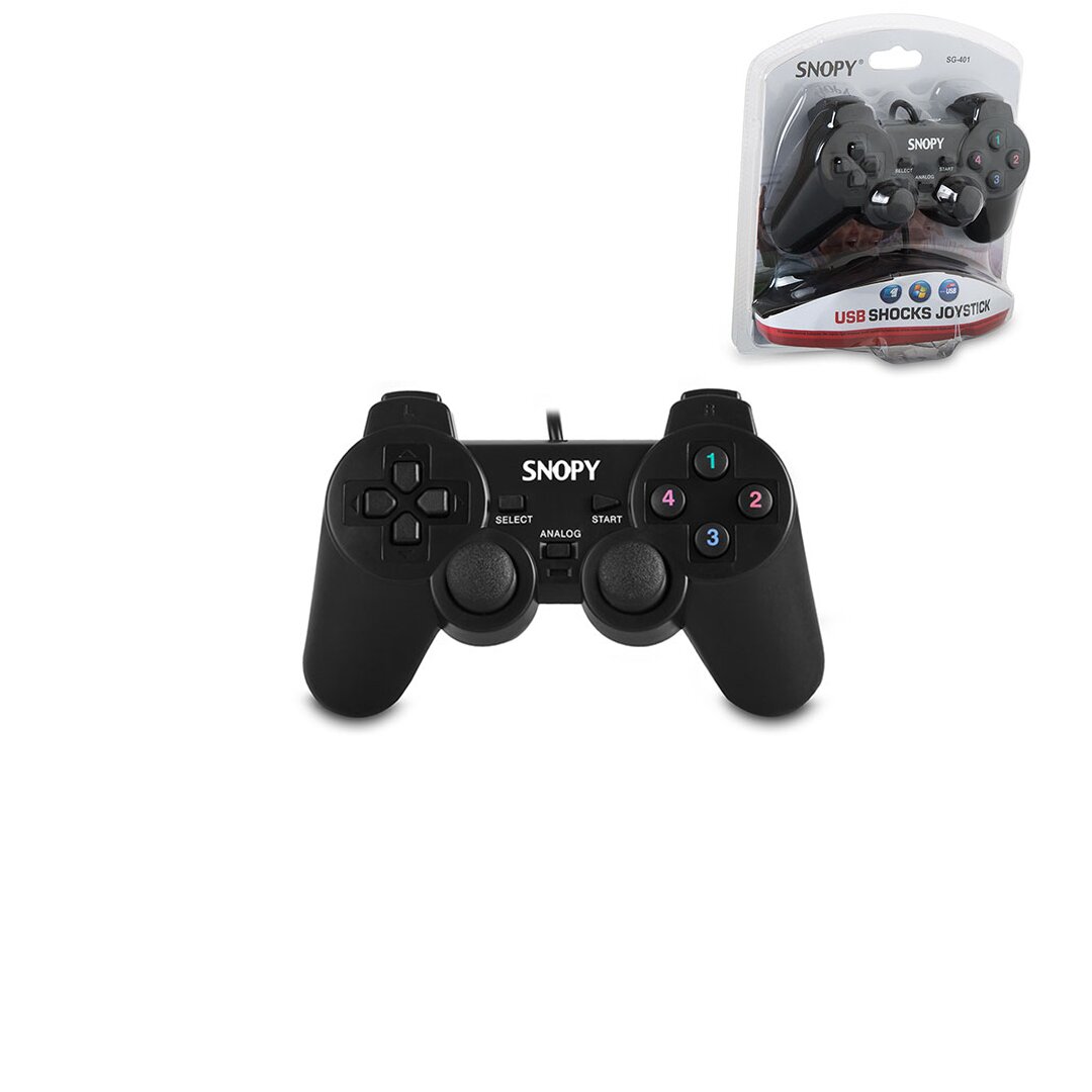 PS3 SİYAH OYUN KOLU ANALOG TİTREŞİMLİ USB KABLO 15 TUŞ - 2 ANALOG - 8 YÖN TETİKLEYİCİ 1.8MT KABLO