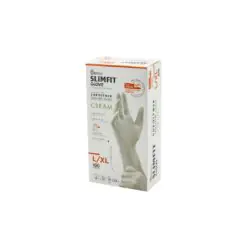 REFLEX SLİMFİT GLOVE KOD-028 L-XL KREM PUDRASIZ MUAYENE ELDİVEN 100LÜ