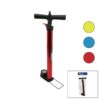 SAATLİ İRAN EL POMPASI METAL GÖVDE PLASTİK KOL - ALTLIK 55 CM TOP - BİSİKLET - MOTOR