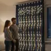 Saçaklı 3*3 Metre Yıldız Boncuklu Dekor Led USB Ev, Oda ve Organizasyon Dekoru hakkında ürün açıklaması