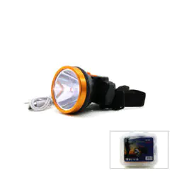 ŞARJLI 30W KAFA LAMBASI FENER USB - TYPE-C KADEME IŞIKLI