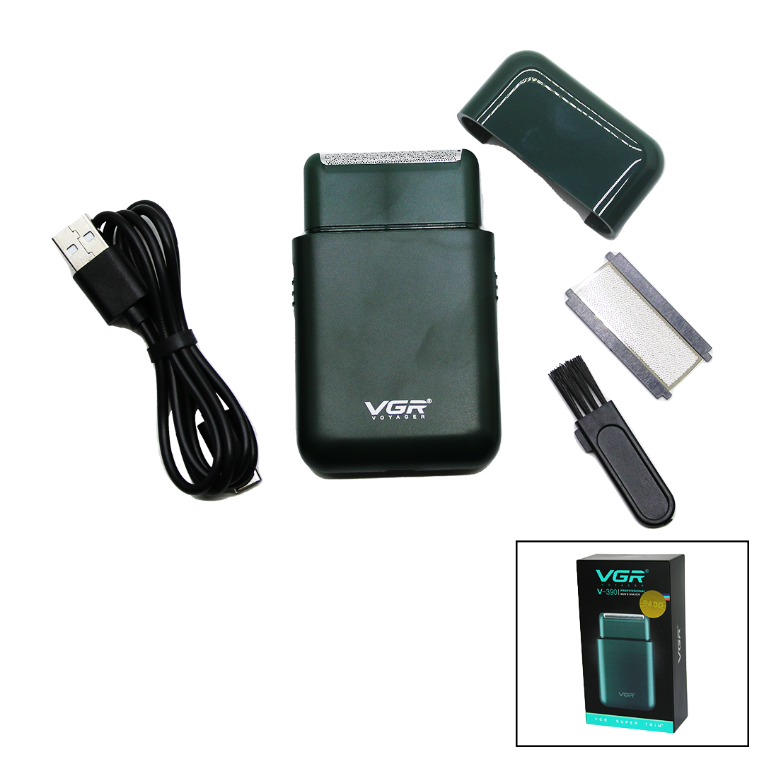 SEYAHAT TİPİ 2IN1 SIFIR SAKAL - ÇİZİM TRAŞ MAKİNESİ USB ŞARJLI V-390