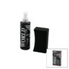 SHINE WORLD CAR  LASTİK - TAMPON  PARLATICI SPREY SETİ  PLASTİK ŞİŞE   250ML ± %10 PARLATMA SÜNGERİ