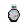 ŞİFRELİ EKO - İNCE BİSİKLET KİLİT ÇELİK TEL SİYAH ŞEFFAF KILIF 7MMX65CM