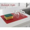 Silikon Bulaşık Kurulama Matı 30*40 cm Gıdaya Uygun Uzun Ömürlü