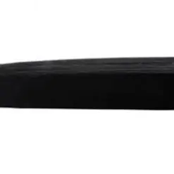 SİYAH - 2.5CM PAÇA LASTİK GENİŞ 10MT.