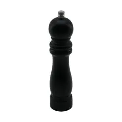 SİYAH AHŞAP  BÜYÜK= ÇAP: 4.5CM - UZUNLUK: 19.5CM TUZ - BAHARAT ÖĞÜTÜCÜ