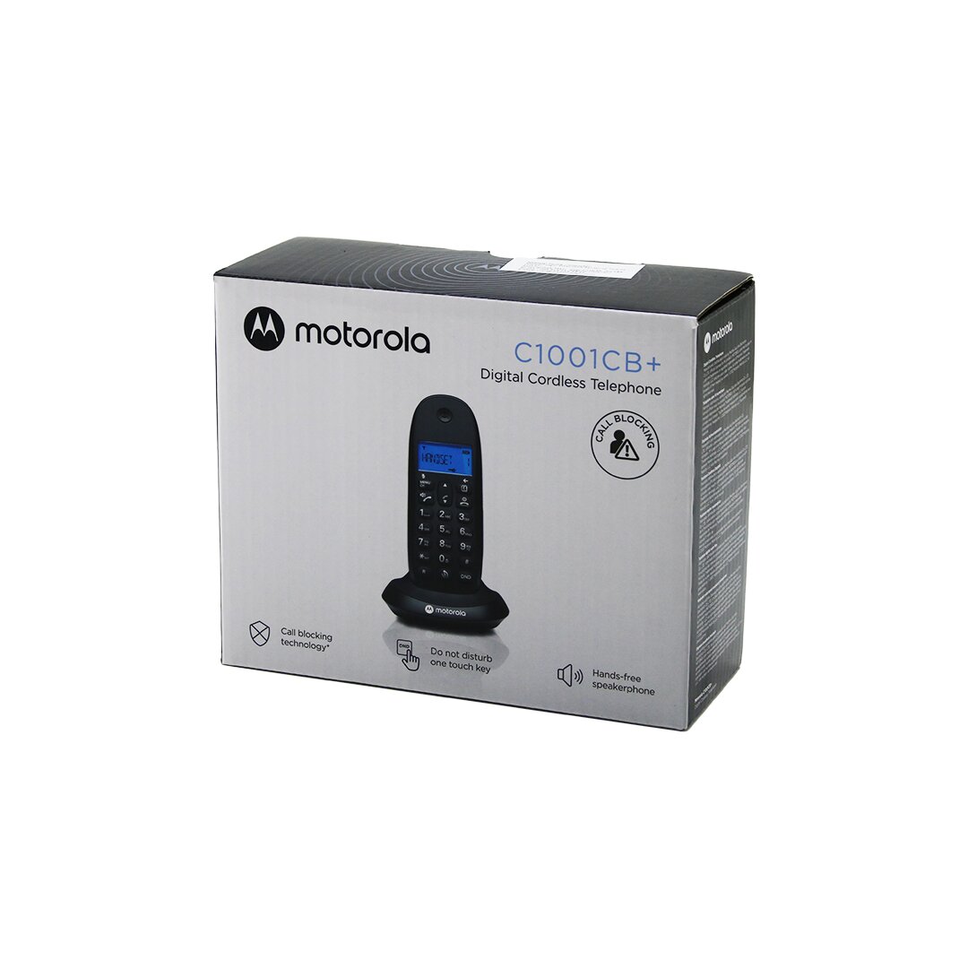 SİYAH DİJİTAL KABLOSUZ - TELSİZ TELEFON ARAYAN NO GÖRME 50 HAFIZA C1001CB