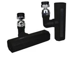 SİYAH  GENİŞ  360 DERECE DÖNEBİLENOYNAR BAŞLIK - 4 MOD  PERLATÖR ŞELALE MUSLUK UCU KTX-3288