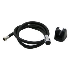 SİYAH PLASTİK PERLATÖRLÜ TAHARATMATİK HORTUM  120CM