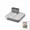 SÜRGÜLÜ  BULAŞIKLIK PLASTİK  32.5CM X 35.5CM - 51.5 X 35.5CM - GRİ RENK