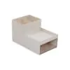 TEK ÇEKMECELİ + 3 BÖLMELİ  PLASTİK MAKYAJ - TAKI ORGANİZER 16X9.5CM - Y: 5--9.5CM