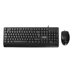 USB KABLOLU KLAVYE - MOUSE SET Q KLAVYE 3D - 1200DPI MOUSE