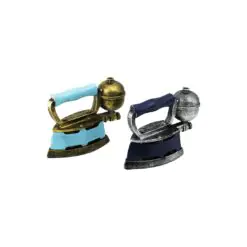 ÜTÜ VİNTAGE DEKORATİF BİBLO - RENKLİ 10.5X11CM REÇİNE