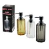 UZUN SEKİZGEN ŞEFFAF - RENKLİ AKRİLİK - MİKA KRİSTAL  SIVI SABUNLUK  200ML