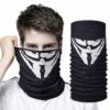 Vendetta Maskesi Desenli Baf Bandana – Çok Amaçlı Yüz Boyunluk Bandana 4 No