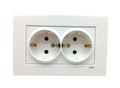 KARRE 2Lİ TOPRAKLI PRİZ