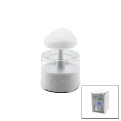 YAĞMUR BULUTU - BT SPEKAER HOPARLÖR 300ML USB ŞARJLI - RENKLİ LEDLİ IŞIK - KUMANDALI HAVA NEMLENDİRİCİ BUHAR MAKİNE - KOKU GİDERİCİ