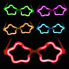Yıldız Glow Gözlük - Yıldız Şekilli Glow Stick Gözlüğü - Glow Partisi Gözlük 12 Adet