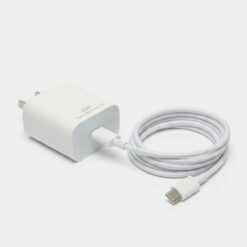 25W Hızlı Şarj Adaptörü USB-C to Type-C Kablolu – PD Destekli, Süper Hızlı Şarj Cihazı