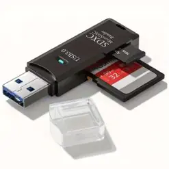 2in1 Usb 3.0 Micro Sd Hafıza Kartı - Tf Kart Okuyucu Hub Adaptör Veri Aktarıcı