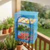 3 Katlı Fermuarlı Sebze Meyve Kurutucu File – 40x40 cm Katlı Askılı Kurutma Filesi (52 cm Uzunluk)