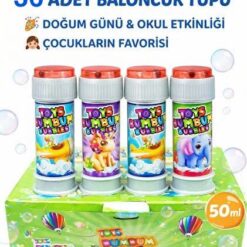 36 ADET BUMBUM BALONCUK KÖPÜK TÜPÜ